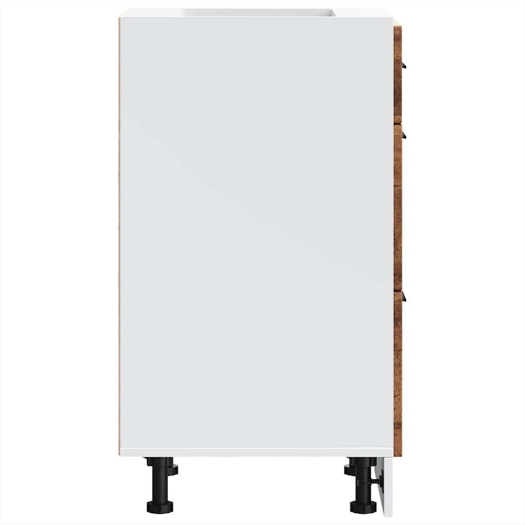 Kitchen Base Cabinet Porto Old Wood Engineered Wood